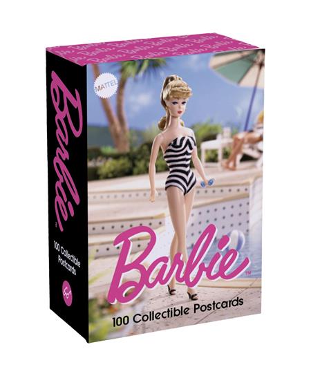 BARBIE POSTCARD BOX 100 COLLECTIBLE POSTCARDS (11/11/2026)