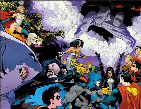 JUSTICE LEAGUE UNLIMITED #25 CVR A DAN MORA WRAPAROUND CB (11/25/2026)