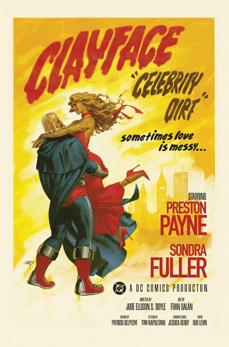 CLAYFACE CELEBRITY DIRT #5 (OF 6) CVR C DAVID TALASKI CARD STOCK VAR CB (11/11/2026)