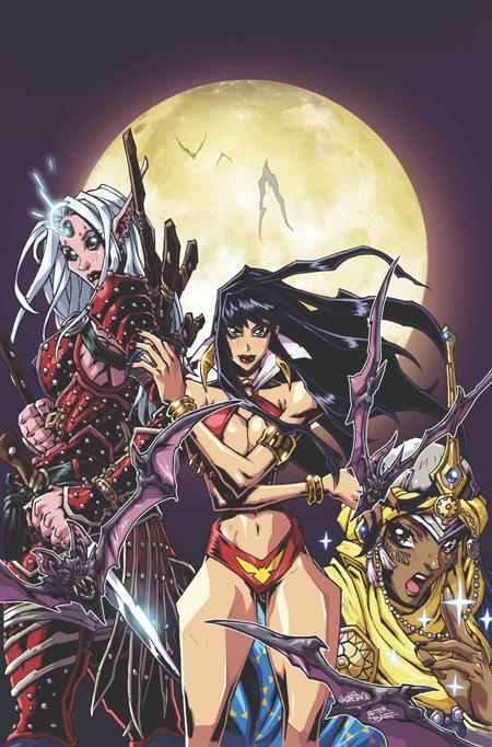 PATHFINDER VAMPIRELLA BLADE OF DARKNESS #2 CVR D ANDREW HUERTA METAL PREMIUM VAR CB (12/02/2026)