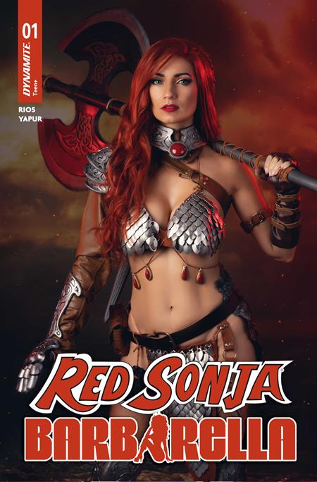 RED SONJA BARBARELLA #1 CVR D COSPLAY IVY RED SONJA VAR CB (11/04/2026)