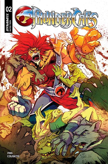 THUNDERCATS (2026) #2 CVR B DAVID COUSENS VAR CB (11/04/2026)