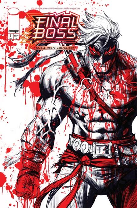 FINAL BOSS #1 BLACK WHITE AND BLOOD REPRINT CVR A TYLER KIRKHAM (MR) CB (11/25/2026)