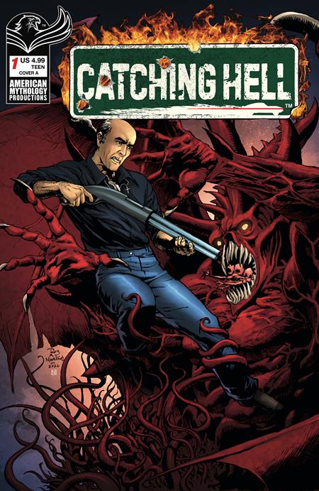 CATCHING HELL FEAT REGGIE BANNISTER #1 ROY ALLAN MARTINEZ SIGNED BY SA CHECK & JAMES KUHORIC VAR CB (11/04/2026)
