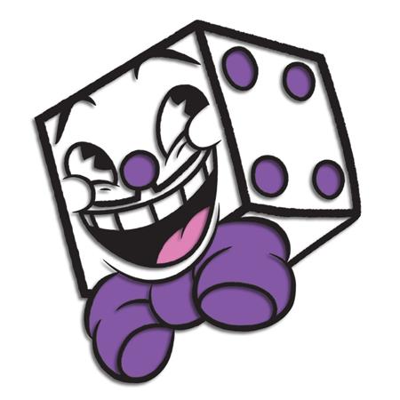 CUPHEAD KING DICE ENAMEL PIN BADGE (12/11/2026)