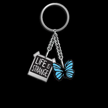 LIFE IS STRANGE BUTTERFLY CHARM KEYRING (12/11/2026)