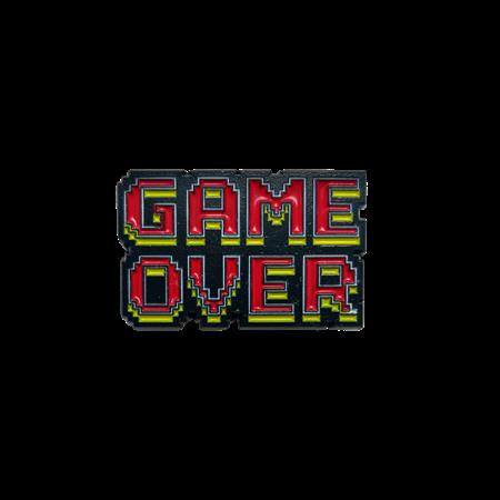 FP ORIGINAL GAMING GAME OVER ENAMEL PIN BADGE (12/11/2026)