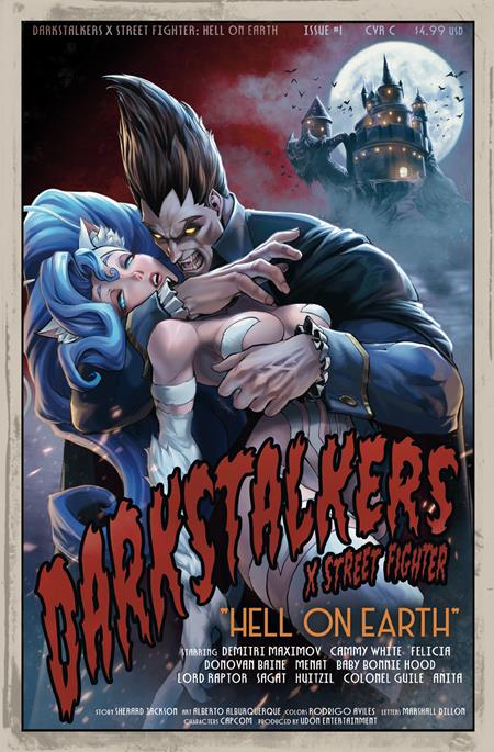 DARKSTALKERS X STREET FIGHTER HELL ON EARTH #1 (ONE SHOT) CVR C DRAX GAL VAR CB (11/04/2026)