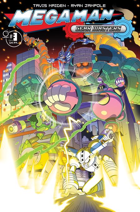 MEGA MAN GEAR MASTERS #3 (OF 5) CVR A RYAN JAMPOLE CB (11/25/2026)