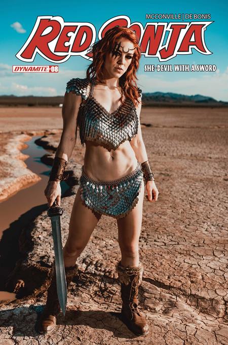 RED SONJA SHE DEVIL WITH A SWORD #8 CVR E COSPLAY MOLLY STEWART VAR CB (12/09/2026)