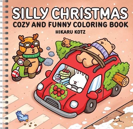 SILLY CHRISTMAS COZY AND FUNNY COLORING BOOK FOR ADULTS AND TEENS TP TP (12/02/2026)
