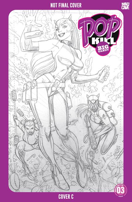 POP KILL BIG CANDY #3 (OF 4) CVR C ART ADAMS VAR (MR) CB (12/23/2026)