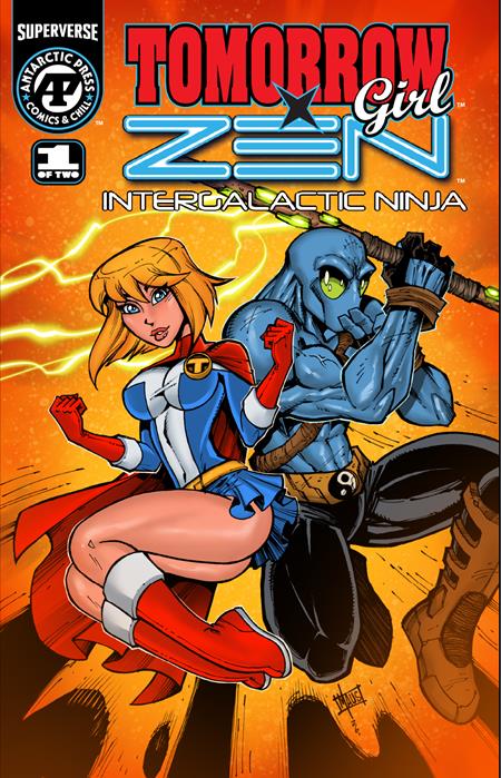 TOMORROW GIRL X ZEN INTERGALACTIC NINJA #1 (OF 2) CVR B BILL MAUS VAR CB (12/23/2026)