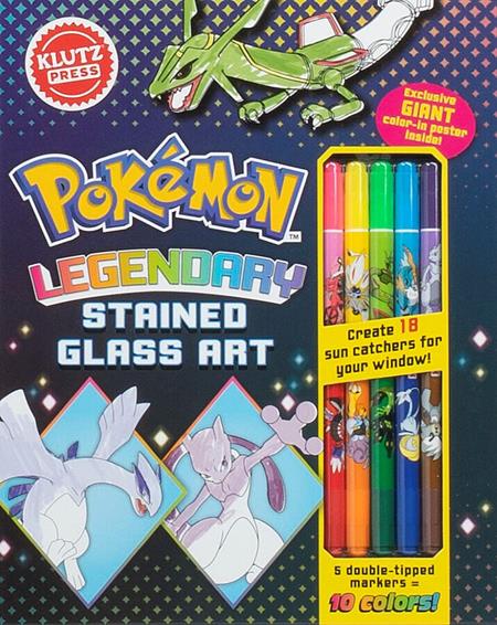 POKEMON LEGENDARY STAINED GLASS HC (12/09/2026)