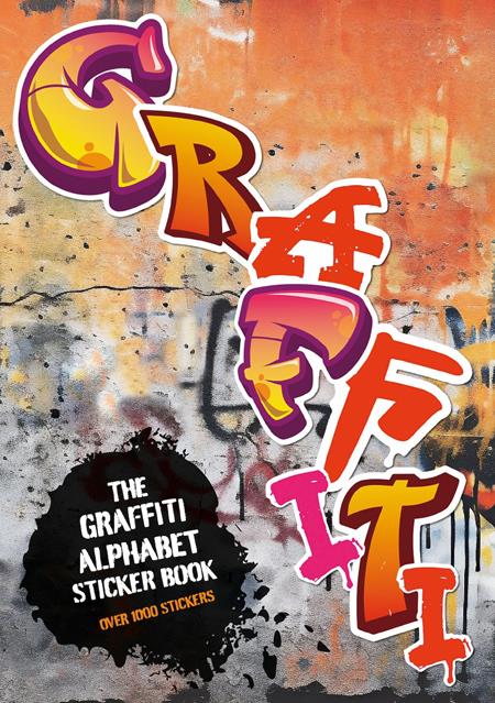 GRAFFITI ALPHABET STICKER BOOK TP TP (01/06/2027)