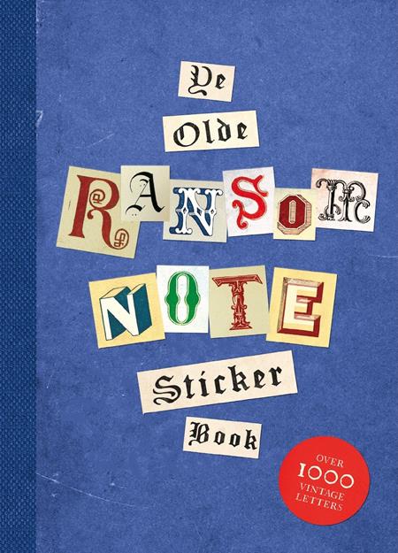 YE OLDE RANSOM NOTE STICKER BOOK TP TP (01/06/2027)