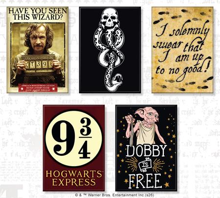 HARRY POTTER 15 MAGNET PACK # 2 (NET) (01/27/2027)