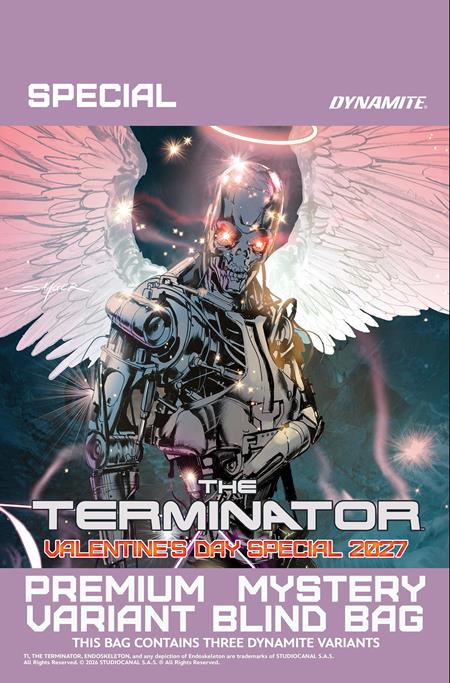 TERMINATOR VALENTINES DAY SPECIAL 2027 #1 (ONE SHOT) CVR G PREMIUM MYSTERY BLIND BAG VAR CB (01/27/2027)