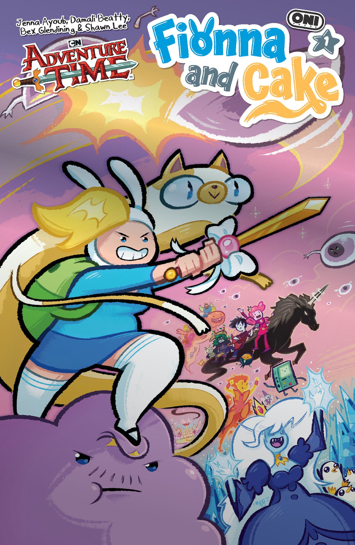 Adventure Time Fionna & Cake #1 Cover E Reggie Graham Foil Var CB (01/13/2027)