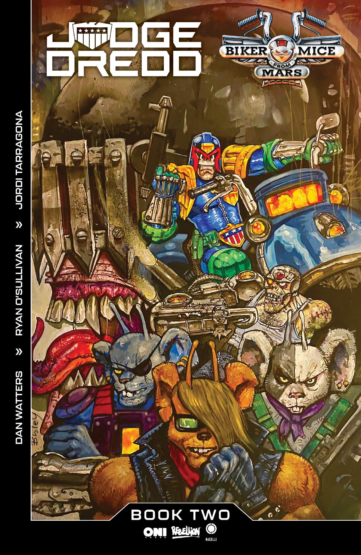 Judge Dredd/Biker Mice from Mars #2 Cover A Simon Bisley CB (01/27/2027)