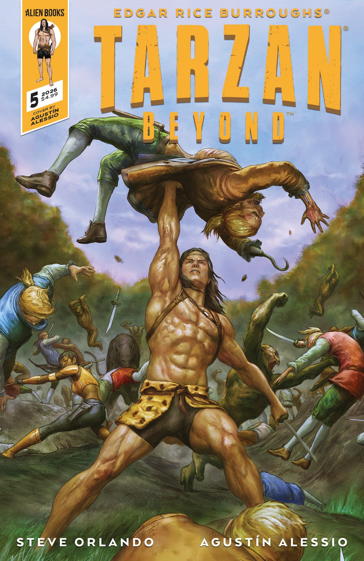 Tarzan Beyond #5 Cover A (Alessio) CB (12/23/2026)