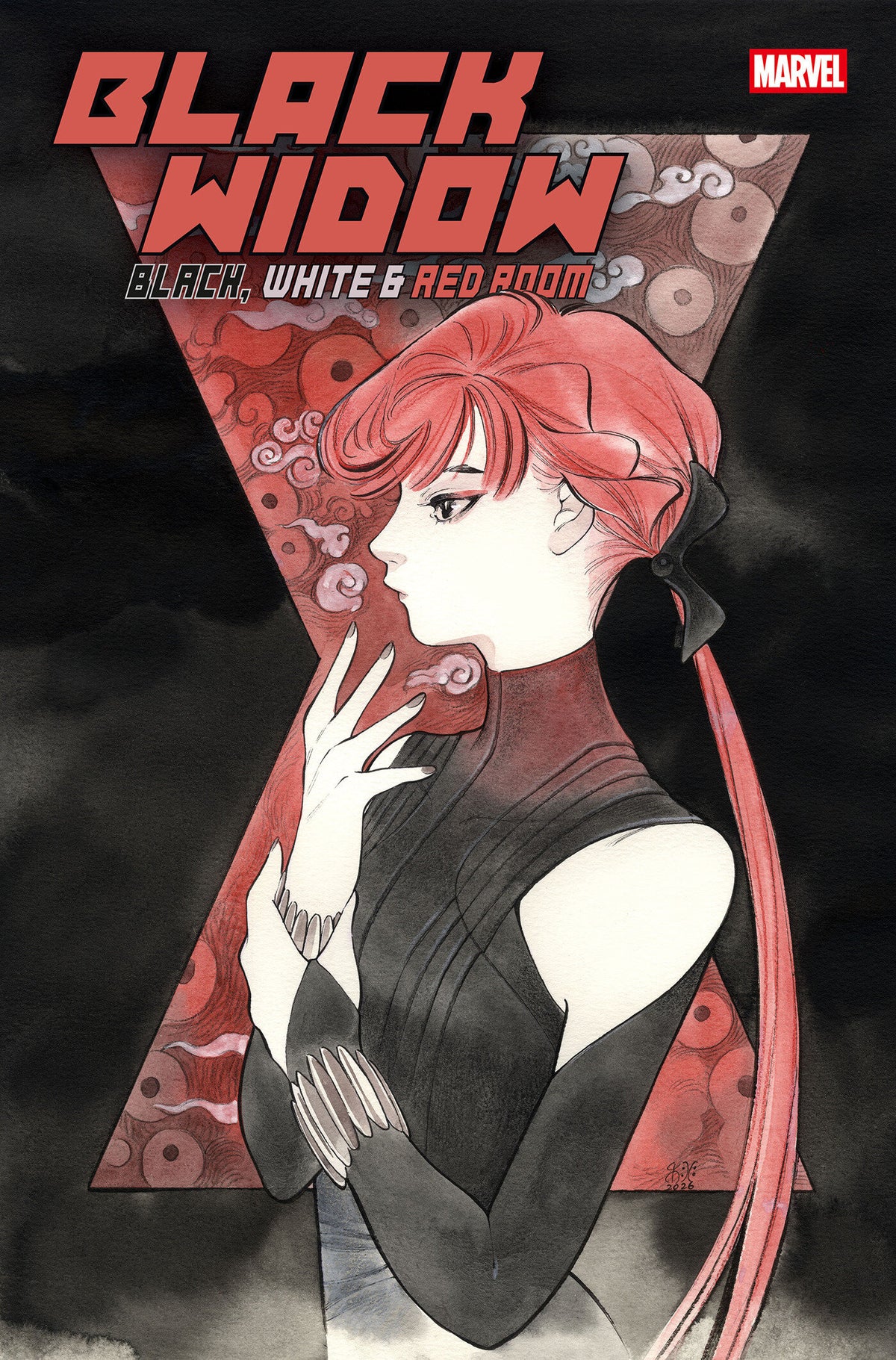 BLACK WIDOW: BLACK, WHITE & RED ROOM #2 COVER B PEACH MOMOKO RED ROOM VARIANT CB (01/20/2027)