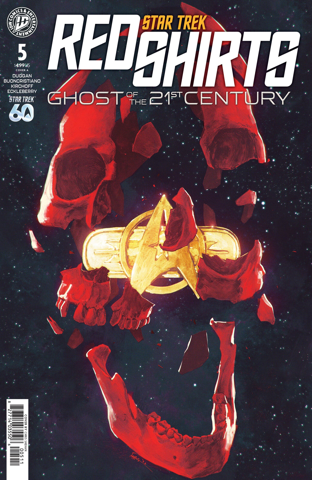 Star Trek: Red Shirts--Ghost of the 21st Century #5 Cover A (Shehan) CB (12/09/2026)