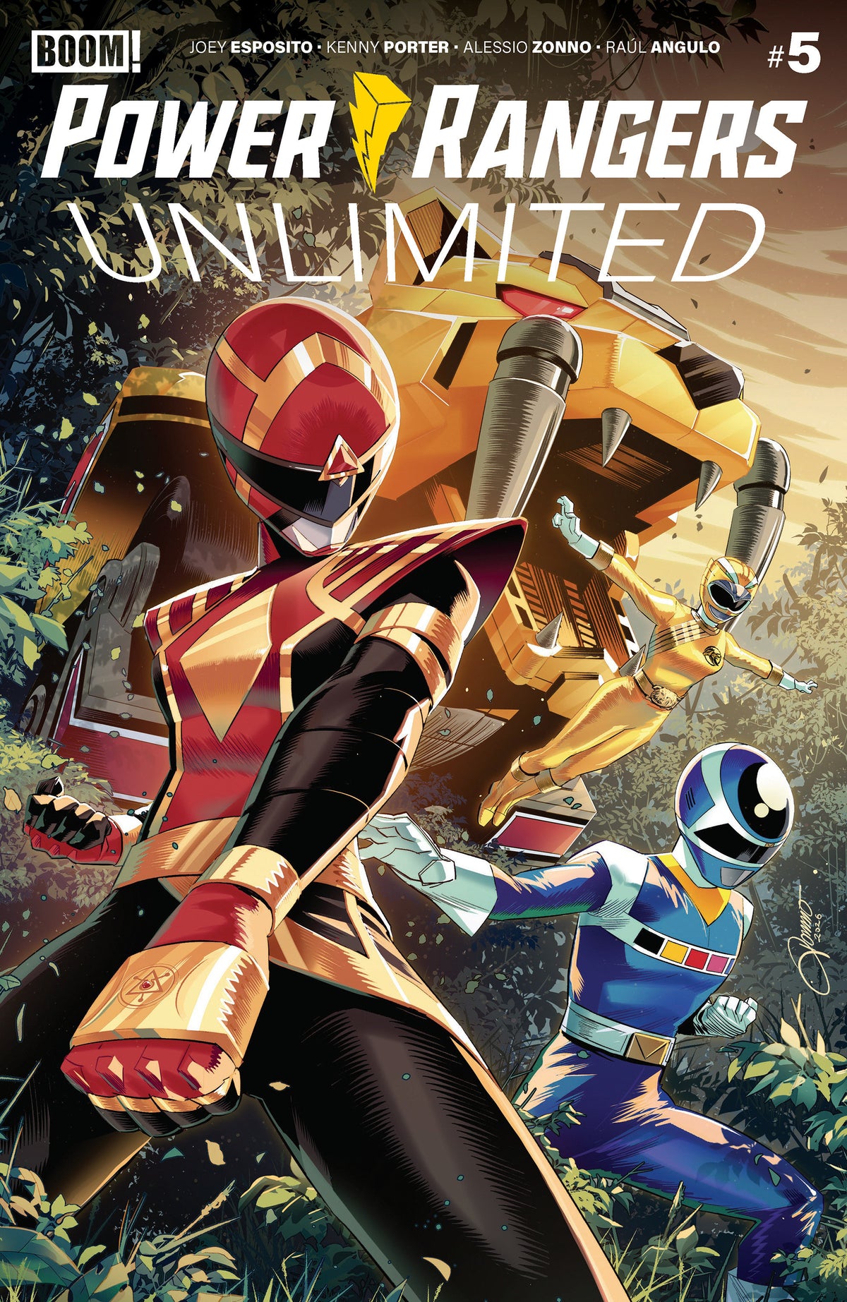 Power Rangers Unlimited #5 A Main (Dressed, Zonno) CB (11/11/2026)