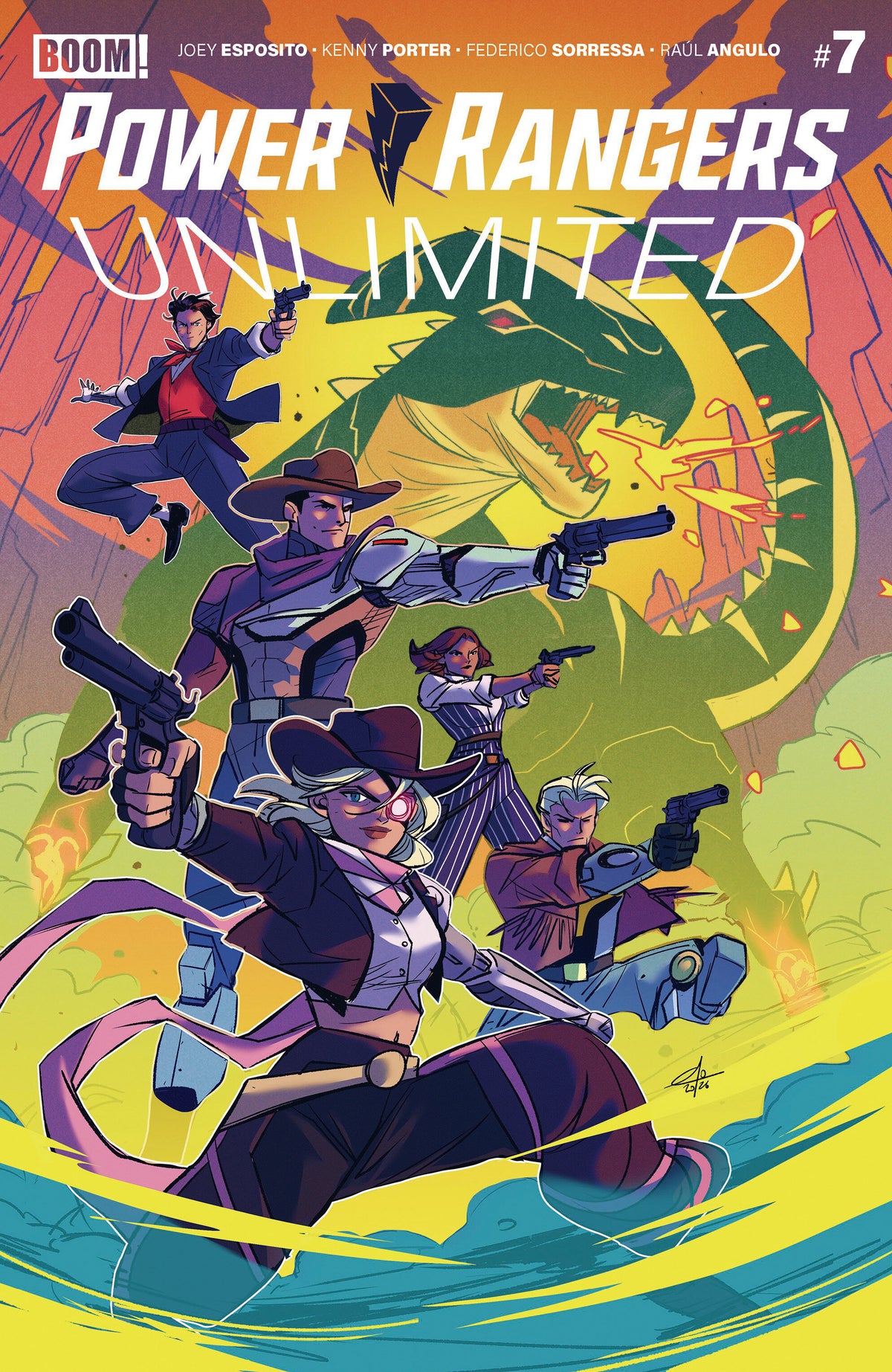 Power Rangers Unlimited #7 B Variant (Dressed, Carlini) CB (01/20/2027)