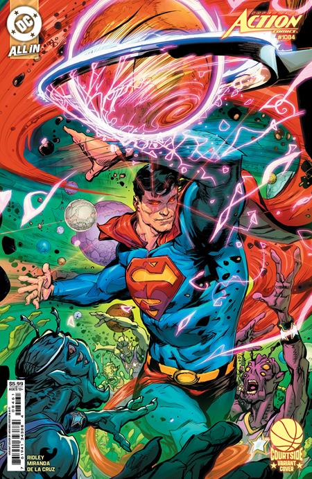 ACTION COMICS #1084 CVR D HOWARD PORTER COURTSIDE CARD STOCK VAR  (03/12/2025)