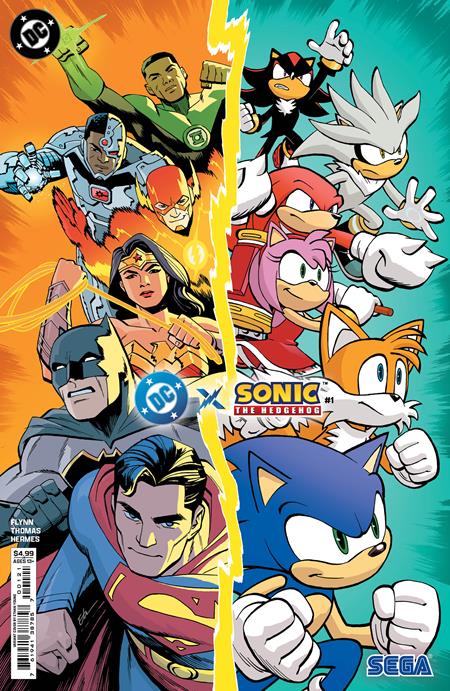 DC X SONIC THE HEDGEHOG #1 (OF 5) CVR B ETHAN YOUNG CARD STOCK VAR  (03/19/2025)