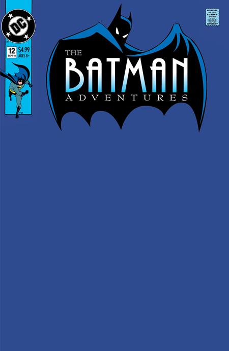 BATMAN ADVENTURES #12 FACSIMILE EDITION CVR C BLANK VAR  (03/12/2025)