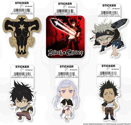 ATA-BOY BLACK CLOVER 18 STICKER PACK (NET) (11/11/2026)