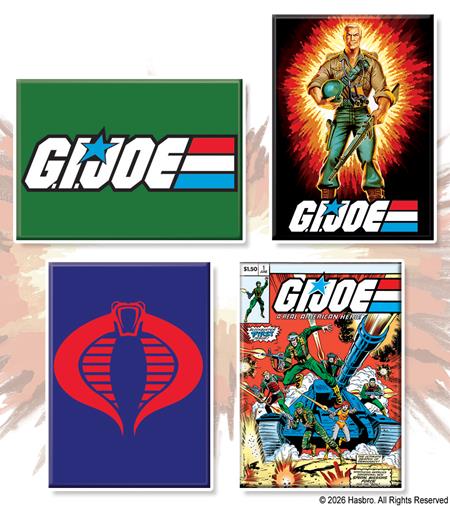 ATA-BOY GI JOE 12 MAGNET PACK (NET) (11/11/2026)