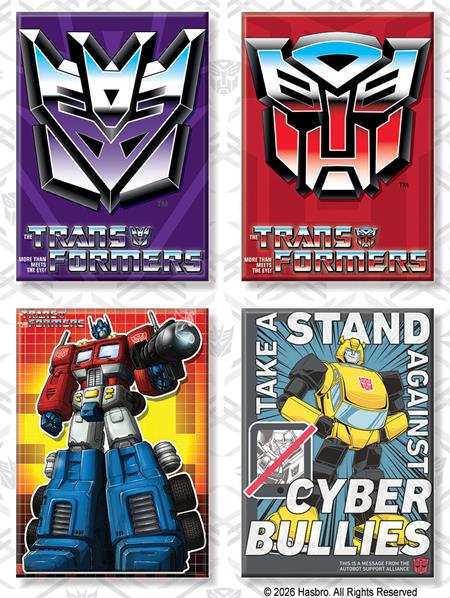 ATA-BOY TRANSFORMERS 12 MAGNET PACK (NET) (11/11/2026)