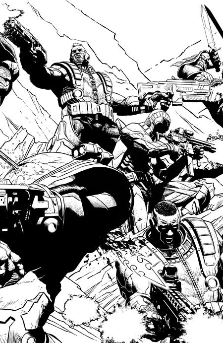 PLANET DEATH #3 (OF 4) CVR F INC 1:50 JOE QUESADA B&W VIRGIN CONNECTING VAR [1:50] CB (11/04/2026)