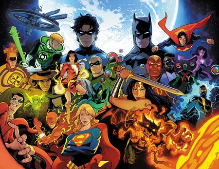JUSTICE LEAGUE UNLIMITED #25 CVR I RAFAEL PEREZ WRAPAROUND CARD STOCK VAR CB (11/25/2026)