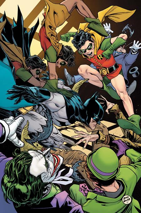 BATMAN & ROBIN YEAR ONE DYNAMIC DUOS #4 (OF 12) CVR B BRAD WALKER CARD STOCK VAR CB (11/11/2026)