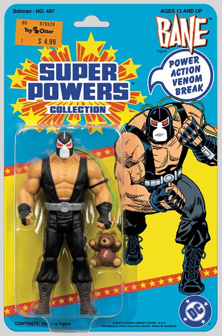 BATMAN #497 FACSIMILE EDITION CVR D JASON GEYER & ALEX SAVIUK BANE SUPER POWERS CARD STOCK VAR CB (11/04/2026)