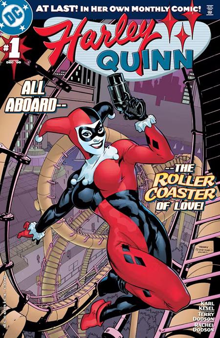 DF HARLEY QUINN #1 FACSIMILE EDITION SIGNED BY TERRY & RACHEL DODSON CB (11/25/2026)