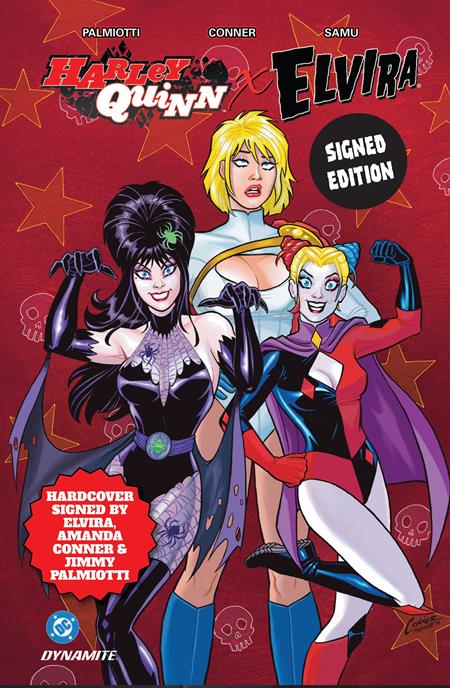 HARLEY QUINN X ELVIRA HC SIGNED BY ELVIRA TP (11/25/2026)