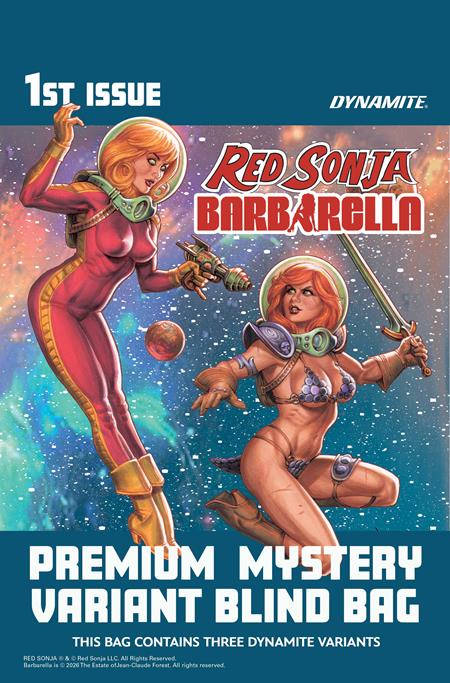 RED SONJA BARBARELLA #1 CVR K PREMIUM MYSTERY BLIND BAG VAR CB (11/04/2026)