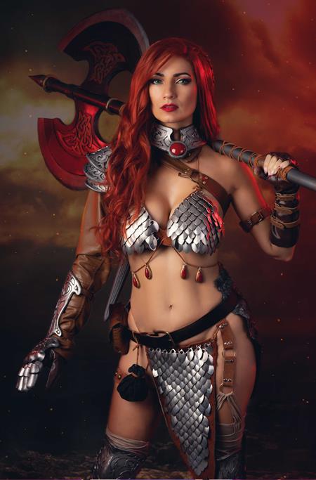 RED SONJA BARBARELLA #1 CVR M INC 1:10 COSPLAY IVY RED SONJA VIRGIN VAR [1:10] CB (11/04/2026)