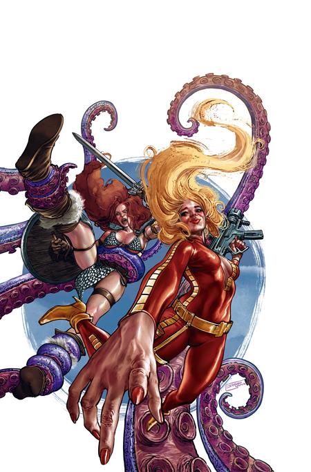 RED SONJA BARBARELLA #1 CVR P INC 1:15 DIEGO YAPUR VIRGIN VAR [1:15] CB (11/04/2026)