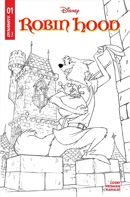 ROBIN HOOD (2026) #1 CVR N INC 1:25 JOSHUA MIDDLETON LINE ART VAR [1:25] CB (11/11/2026)