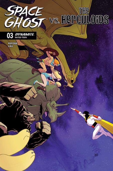 SPACE GHOST VS THE HERCULOIDS #3 CVR B DREW MOSS VAR CB (11/18/2026)