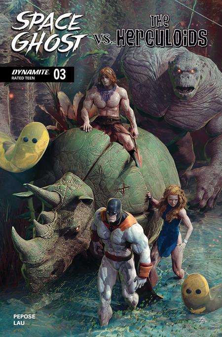 SPACE GHOST VS THE HERCULOIDS #3 CVR D BJORN BARENDS VAR CB (11/18/2026)