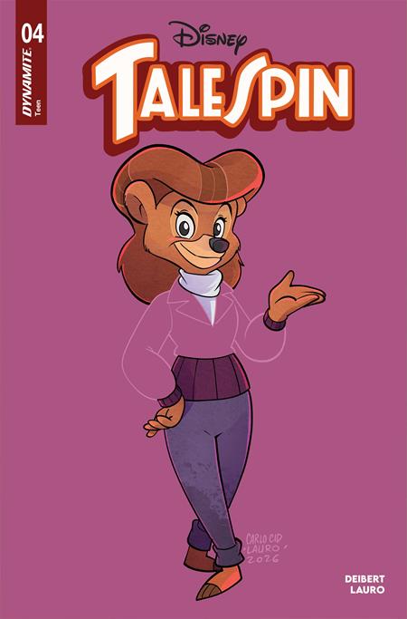 TALESPIN #4 CVR C CARLO LAURO COLOR BLEED VAR CB (11/11/2026)