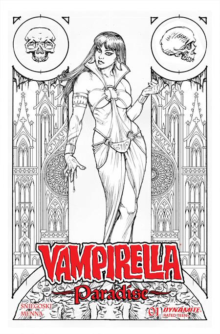 VAMPIRELLA PARADISE #1 CVR P INC 1:15 JOSEPH MICHAEL LINSNER LINE ART VAR [1:15] CB (11/18/2026)