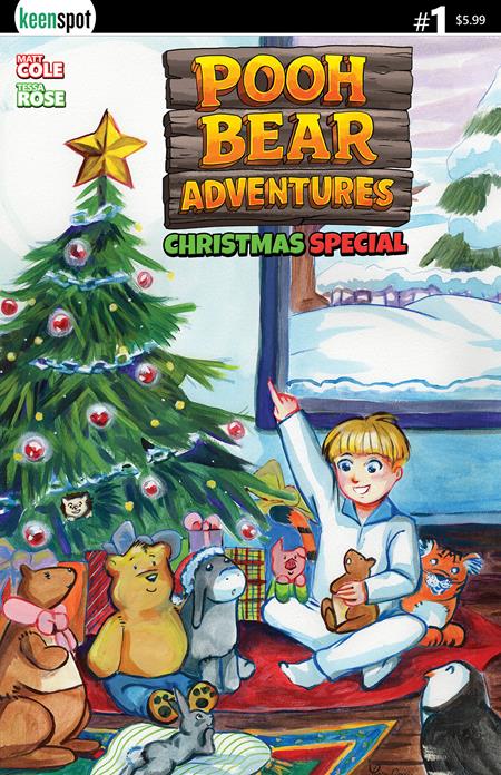 POOH BEAR ADVENTURES CHRISTMAS SPECIAL #1 (ONE SHOT) CVR A TESSA ROSE OPENING PRESENTS CB (11/18/2026)